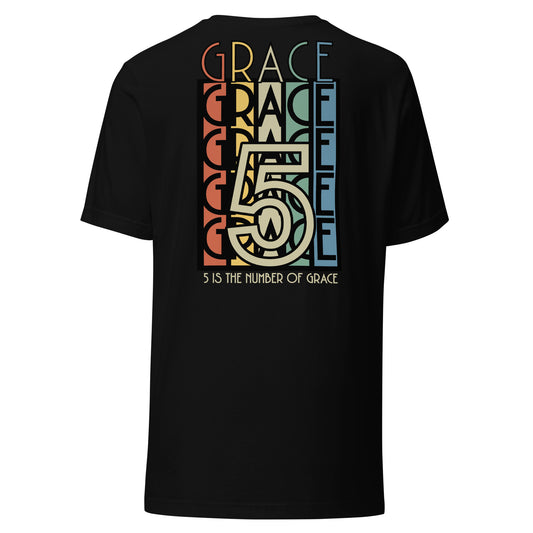 5 The Number Of Grace Unisex t-shirt
